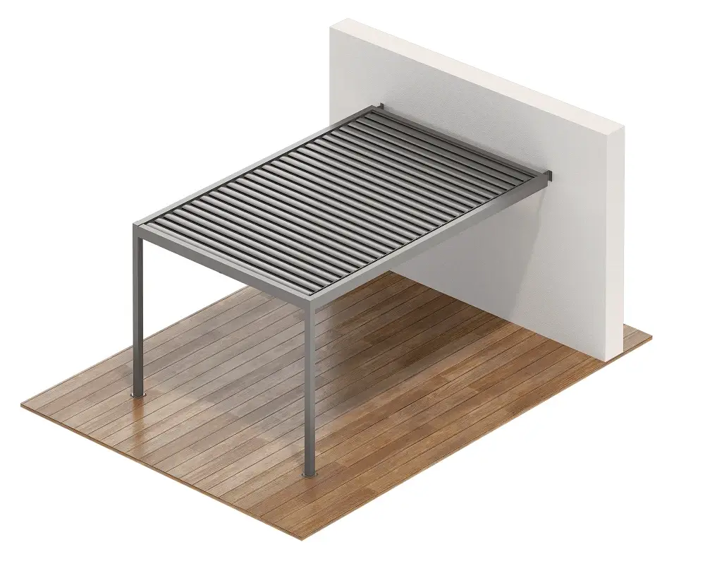 Montaż jednostronny przyścienny poprzeczny